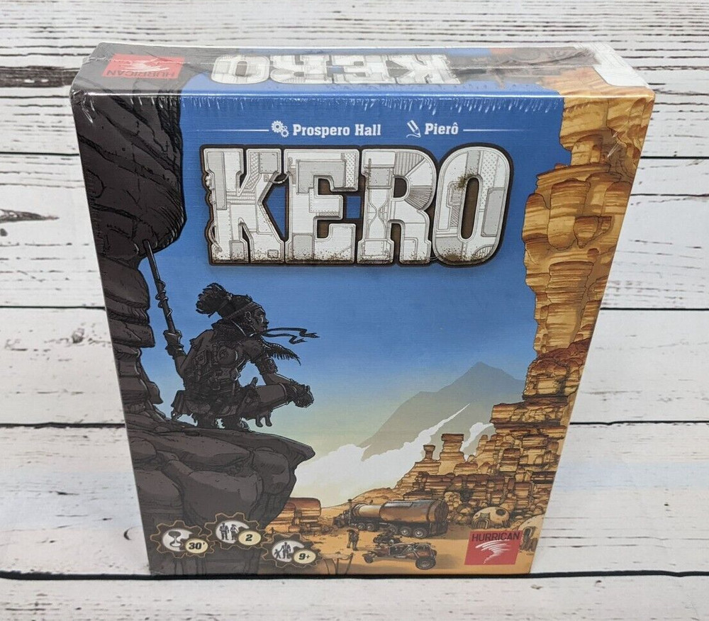 Kero Board Game Post Apocalyptic Survival Strategy Game New in Shrink Prospero