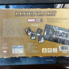 Rare Legendary Marvel Studios MCU First Ten Years Phase 1 Complete Unplayed