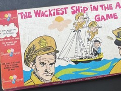RARE – THE WACKIEST SHIP IN THE ARMY GAME VINTAGE 1965 BOARD GAME MILITARY -READ
