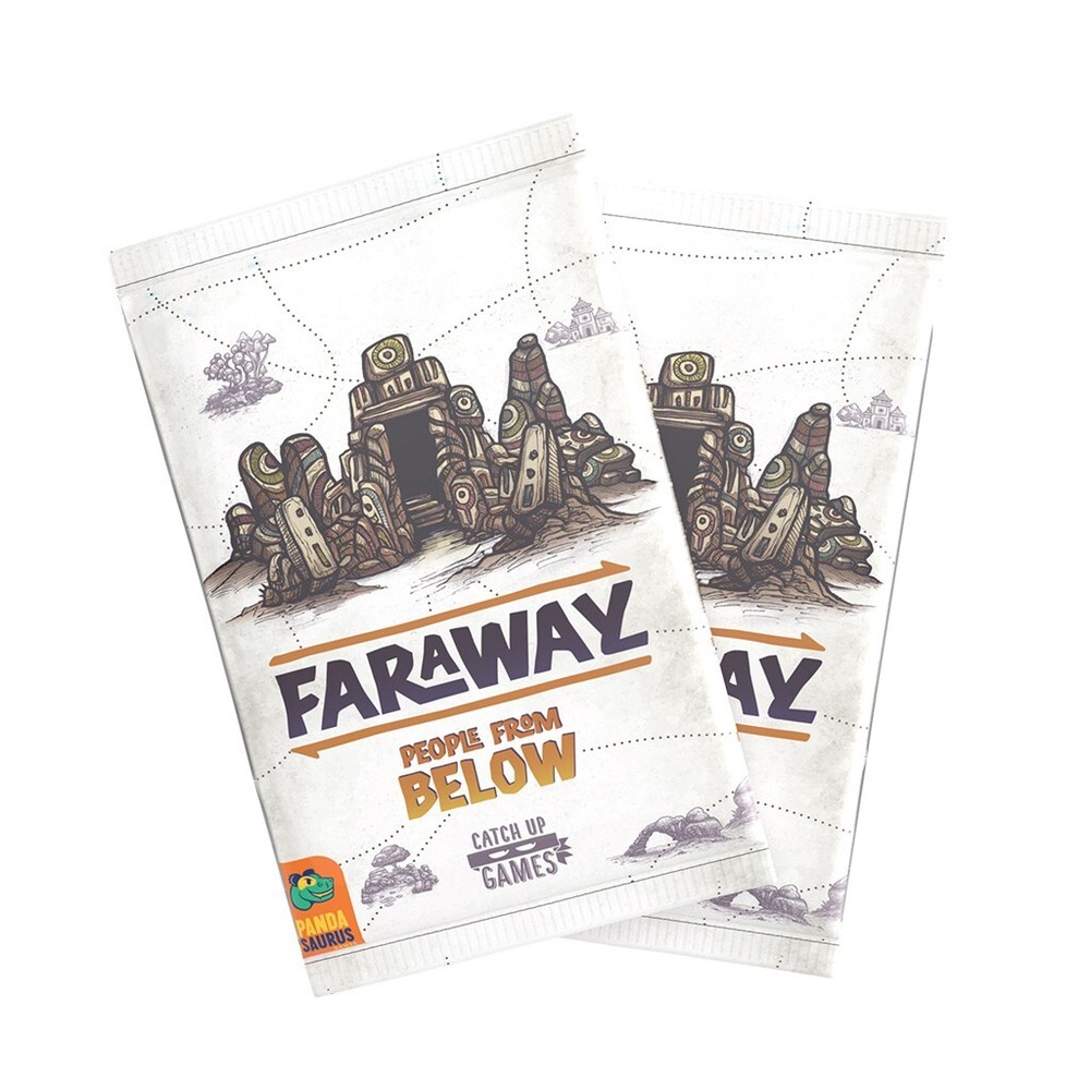 People From Below Expansion Faraway Card Game Pandasaurus Games PANFAEXP01 Boost
