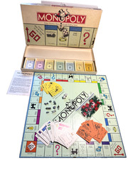 Monopoly Trade Mark Classic Edition Board Game 1985 1988 Vintage Parker Brothers