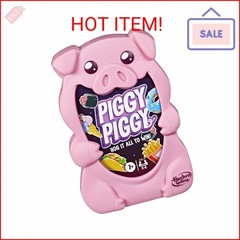 Hasbro Gaming Piggy Piggy Card Game | Family Games for Kids, Teens, and Adults |