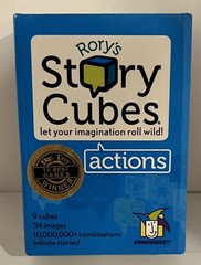 Rory’s Story Cubes Actions Travel Fairytale Storytelling Game Gamewright