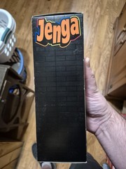 Jenga Neon Pop Hasbro 45 Neon Plastic Blocks Game 6+ New Sealed