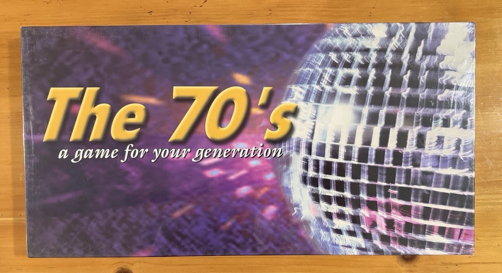 The 70’s Late for The Sky Monopoly Style Game For Your Generation New Sealed NIB