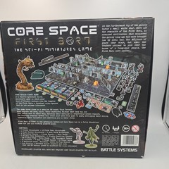 Core Space: First Born – Kickstarter Game NEVER PLAYED, PARTIALLY ASSEMBLED READ