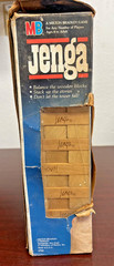 Vintage Milton Bradley Jenga Original Edition USA Made Complete Set