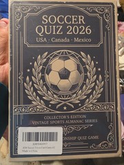 Soccer Quiz 2026 Trivia Card Game World Championship USA Canada Mexico