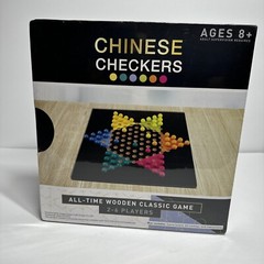 CHINESE CHECKERS GAME. BRAND NEW/SEALED. AGES 8 and above. 2 To 6 Players.