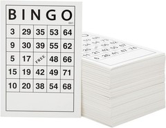 180 Sheets Reusable Bingo Cards – Perfect for Adult Birthday Parties & Events