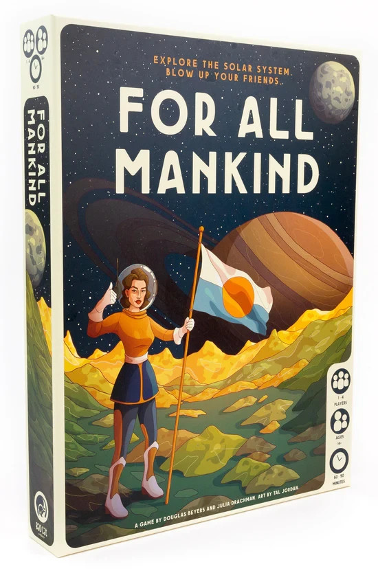 For All Mankind Board Game – Explore the solar system, Blow up your friends