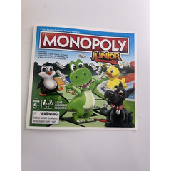 Monopoly Junior Board Game by Hasbro Kids Family Night Complete