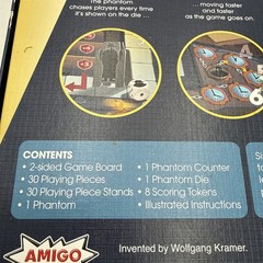 Escape From The Hidden Castle Amigo Board Games OPEN BOX NOB Wolfgang Kramer