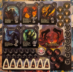 Lords of Ragnarok + Mat, Stretch goals, Terrain and Seas of Aegir.