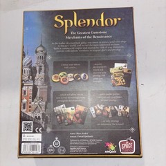 Splendor Strategy Board Game by Marc Andre 2-4 Players Space Cowboys Complete