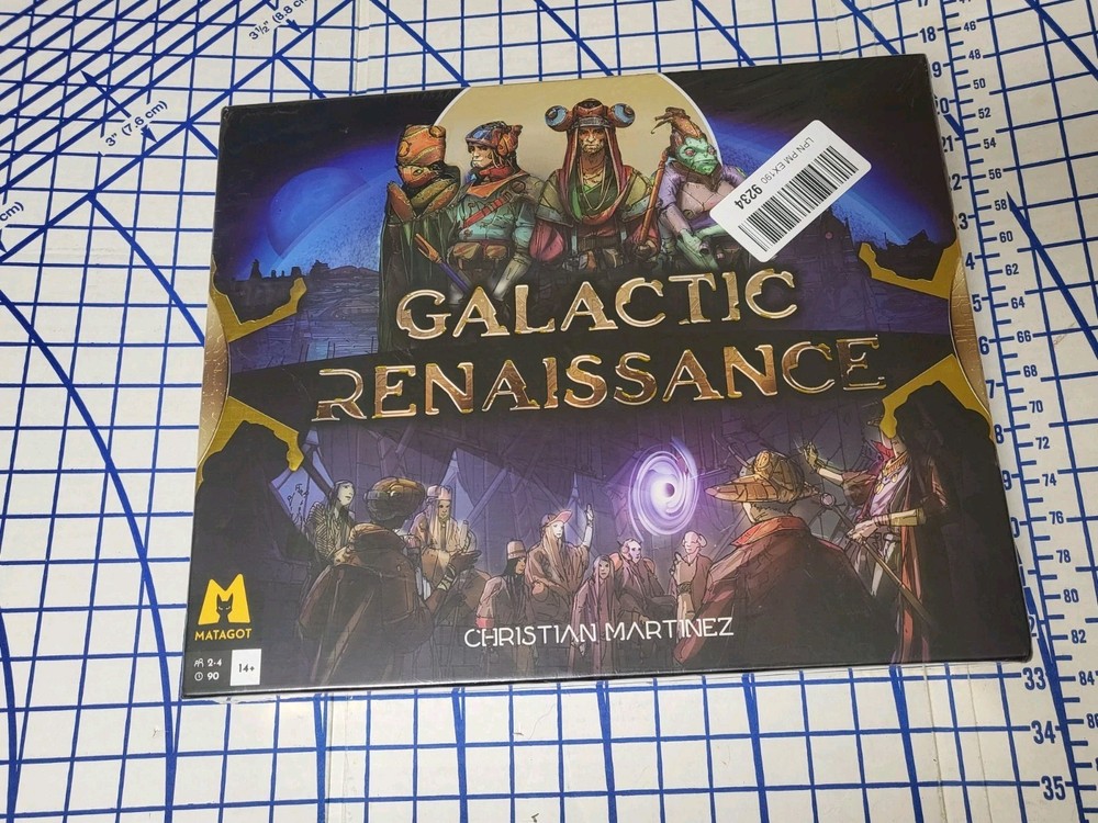 Galactic Renaissance Board Game – Immersive Sci-Fi Strategy, Explore and Conq…