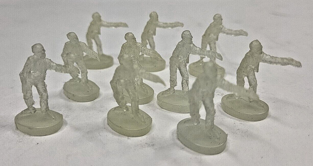 Twilight Creations Boardgame Bag o’ Zombies!!! – Glow-in-the-Dark Lot of 10