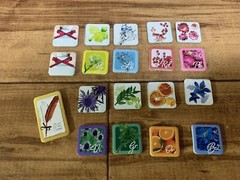 Herbarium 2-5 players 20-30 mins Set Collection Board Game Sai Beppu New Japan