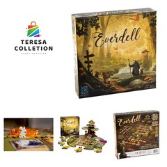 Everdell Standard Edition by – 1-4 Player Game Where You Build a Woodland Cit…