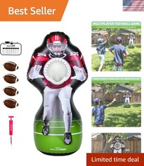 Gosports Inflataman Football Challenge: Inflatable Toss Game for Fun Parties