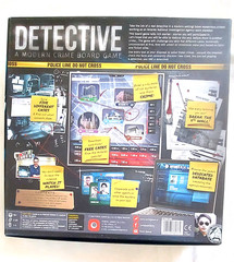 DETECTIVE A Modern Crime Board Game -New Open box 100% Complete