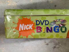 Nick DVD Bingo Hosted by Spongebob Squarepants Tin Box BRAND NEW SEALED