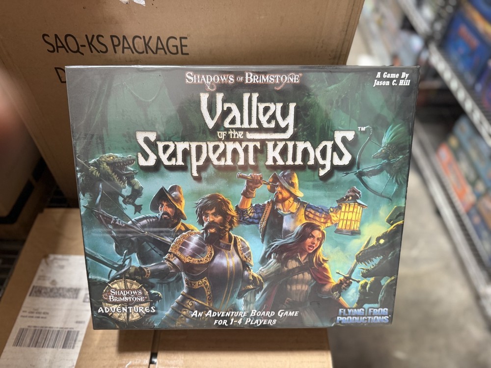 Shadows of Brimstone Adventures Kickstarter Warlord Level Pledge NEW SEALED