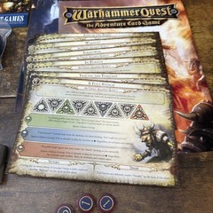 Warhammer Quest The Adventure Card Game Fantasy Flight Games 2015 Complete