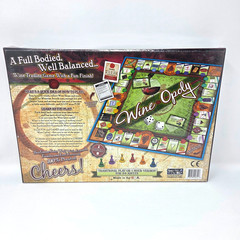 NEW Wine-Opoly Wine Trading Board Game Late for the Sky 2-6 Adults Sealed
