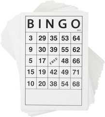180 Sheets Reusable Bingo Cards – Perfect for Adult Birthday Parties & Events
