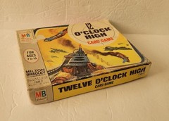 12 O’CLOCK HIGH WW II Card Game COMPLETE vintage 1965 TV SHOW Milton Bradley MB
