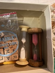 Vintage Scrabble Crossword Cubes Game. No 93 By Selchow & Righter Co.
