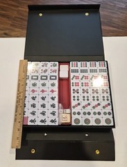 Yellow Mountain Imports Professional Chinese Mahjong Game Set New Sealed w/Case
