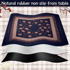 American Mahjong Table Mat 31.5 x 31.5 Inch Drydiet Mahjong Game Mat with