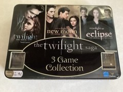 Twilight Saga 3 Game Collection Movie Board Games New Moon Eclipse Collector Tin