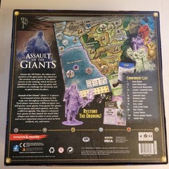 Dungeons & Dragons ASSAULT OF THE GIANTS Board Game WizKids 2017 NEW
