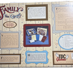 Vintage 1990 “Family The Game” Board Game by TDC Games