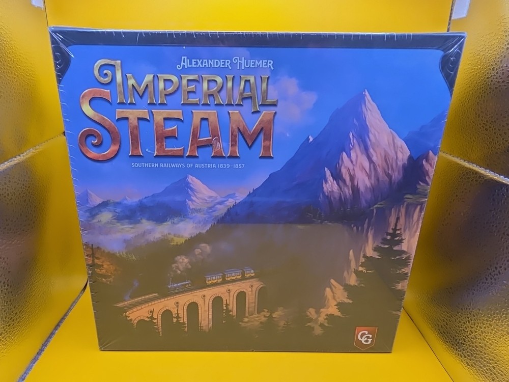 Imperial Steam Board Game By Capstone Games Brand New Sealed