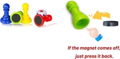 Magnetic Ludo Travel Board Game Set, Folding Design and Light-Weight, Gift for K