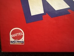 Vintage 1993 Uno Rummy Up Mattel Family Game 90’s Tiles Complete EUC