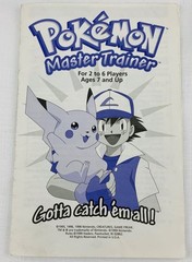1999 Pokemon Master Trainer Game by Milton Bradley Complete in Great Condition