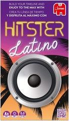 Jumbo Hitster – Latino, Fun Music Quiz Card Game, 2-10 Players – 300 Latin Musi