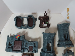 1994 Pressman Weapons & Warriors Castle Combat Set Board Game Almost Complete