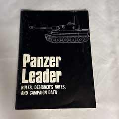Avalon Hill Panzer Leader Tactical Warfare Western Front 1944-45 Board Game 2430