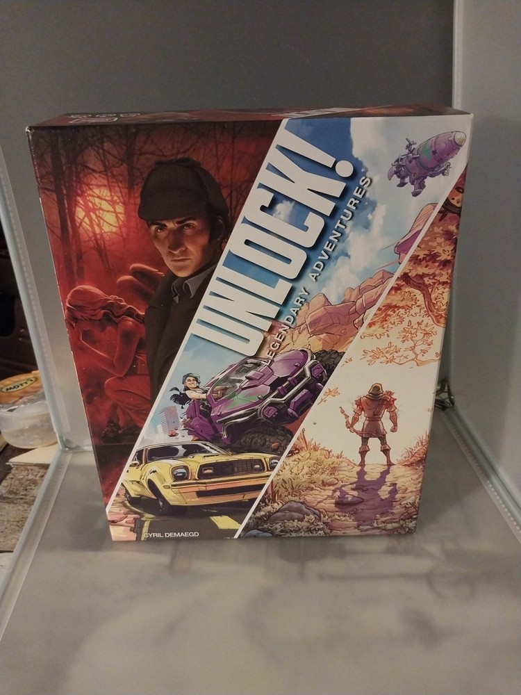 Unlock! Legendary Adventures – Cooperative Escape Room Board Game