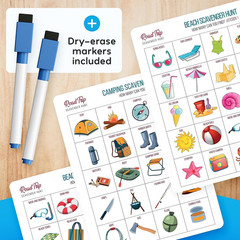 Car Bingo – Road Trip Essentials: Car Activities and Games for Kids Ages 4-8