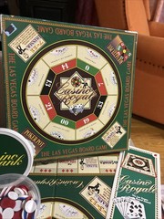Vintage Casino Royale The Las Vegas Board Game for 2-8 Players Age 8+, Complete