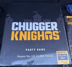 NEW Chugger Knights Party Game Adult 21+ Drinking Duel Game Factory Sealed