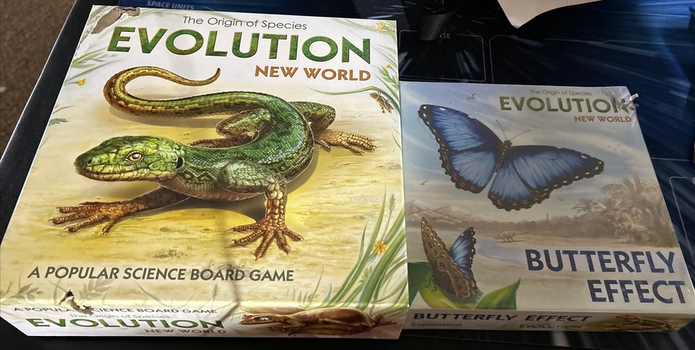 Evolution New World Used Plus Butterfly Effect In Shrink. See Pictures.!!