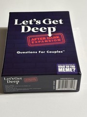 Let’s Get Deep: After Dark Expansion Question For Couples From What Do You Meme?